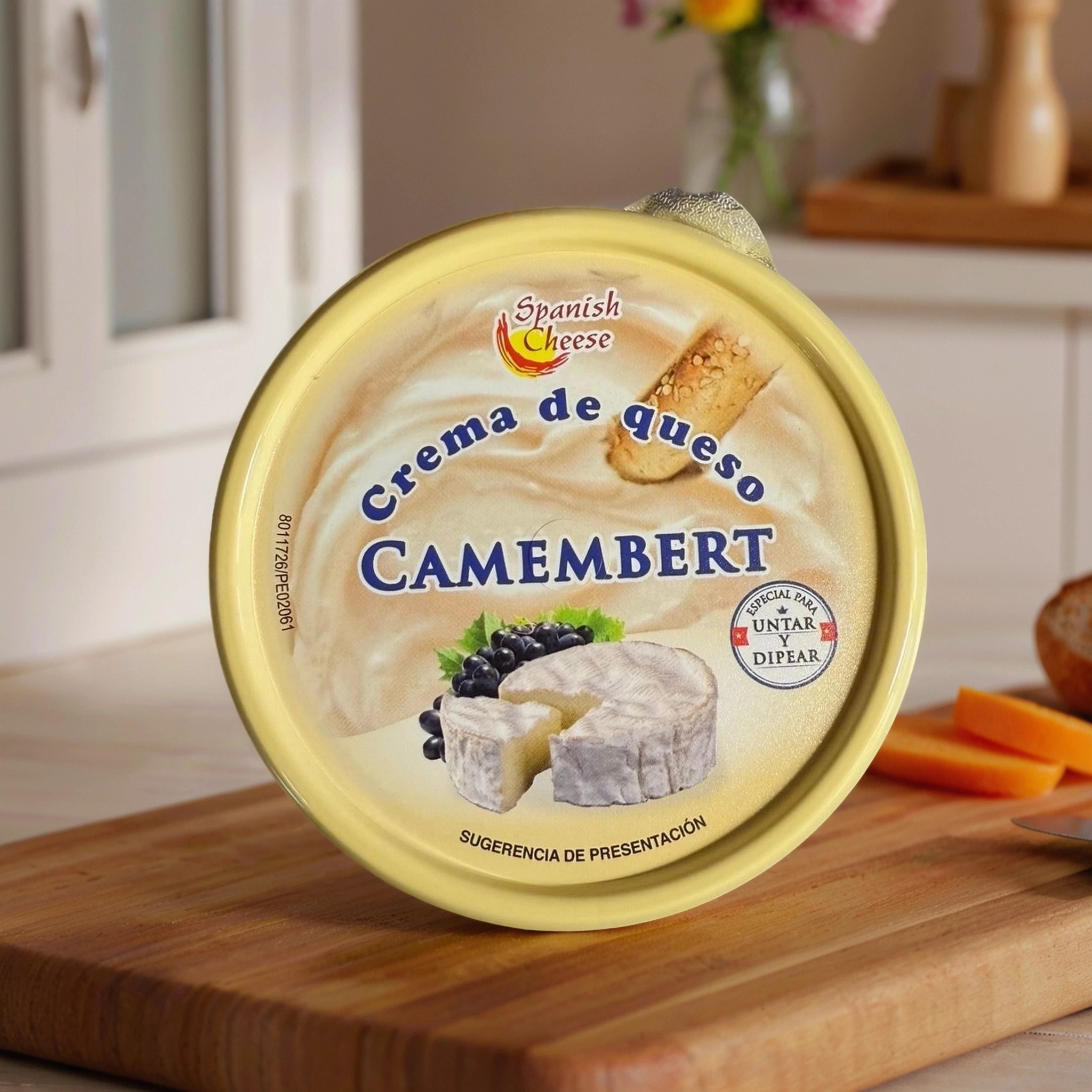 Мягкий сыр (крем-сыр)  "Камамбер",  Spanish Cheese,  Испания, 125гр.