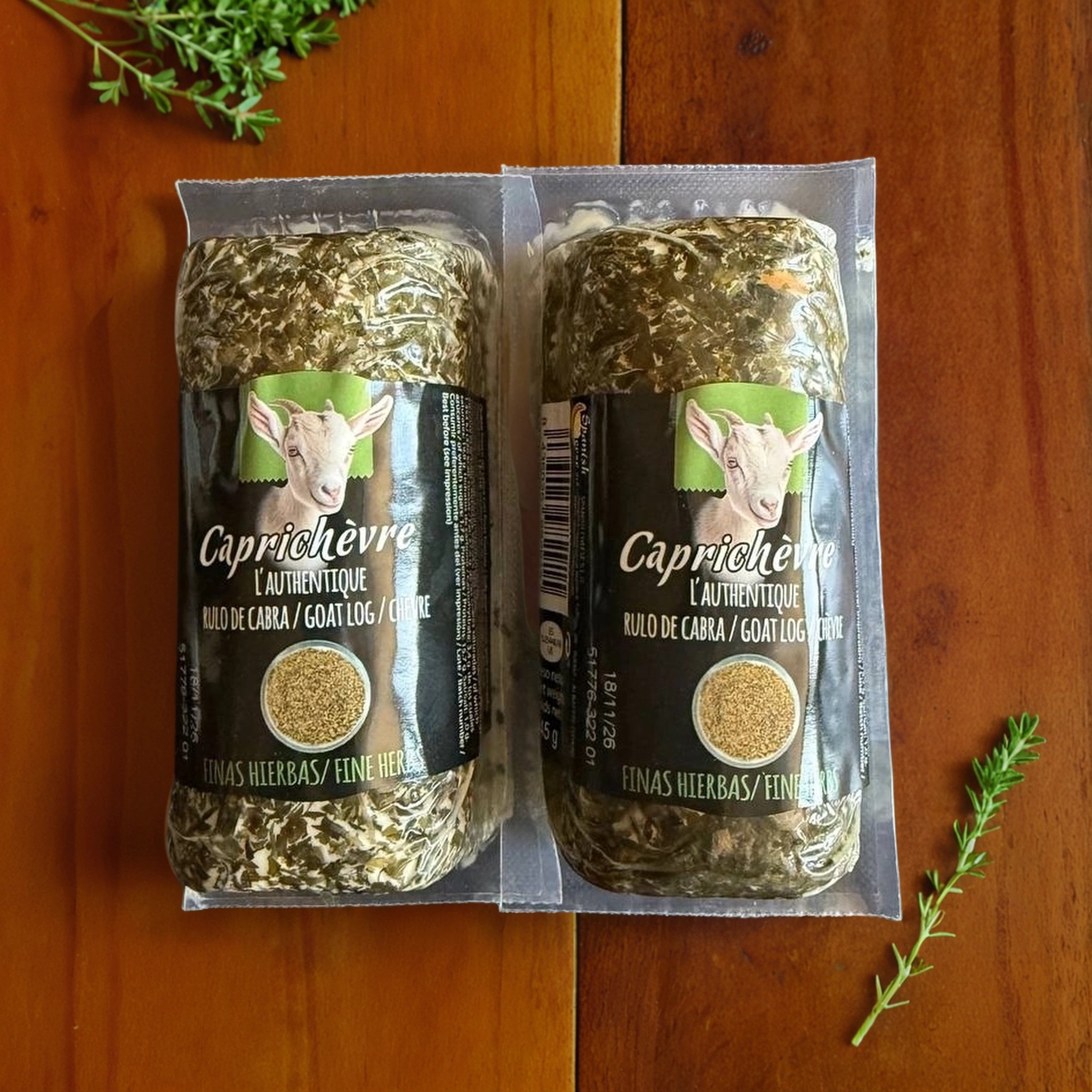 Козий мягкий сыр (крем-сыр) с прованскими травами, Spanish Cheese, 145 гр.