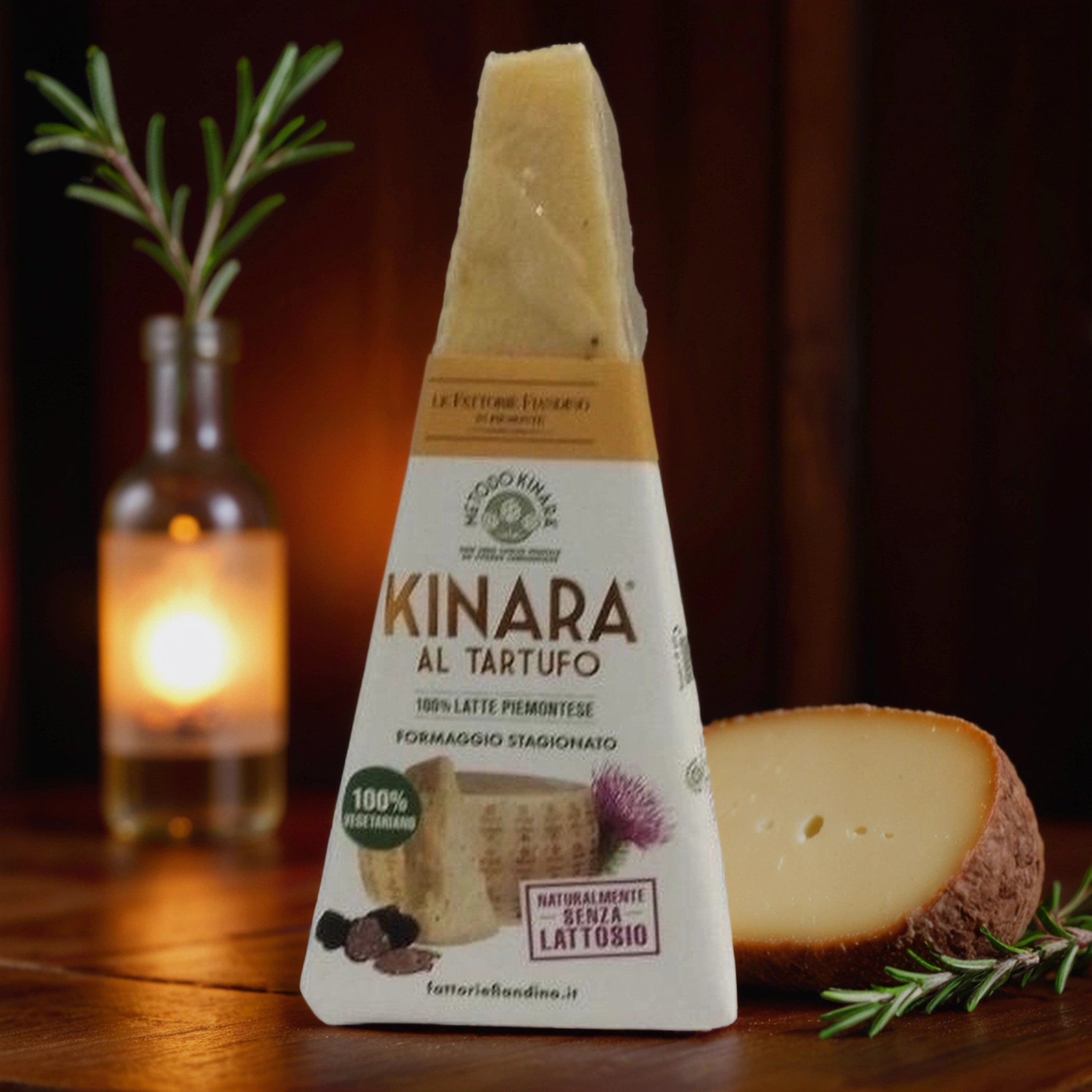 Сыр пармезан с трюфелем Kinara Al Tartufo, 200гр.
